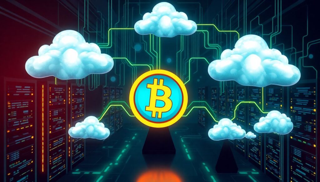 Облачный майнинг: плюсы, минусы и лучшие сервисы - иллюстрация