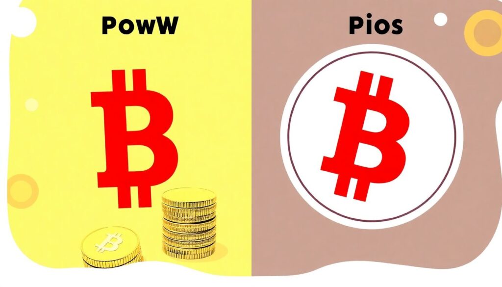 Proof-of-Work vs. Proof-of-Stake: сравнение алгоритмов консенсуса - иллюстрация