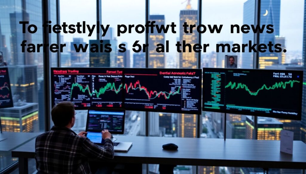Торговля по новостям: как заработать на информационном потоке - иллюстрация