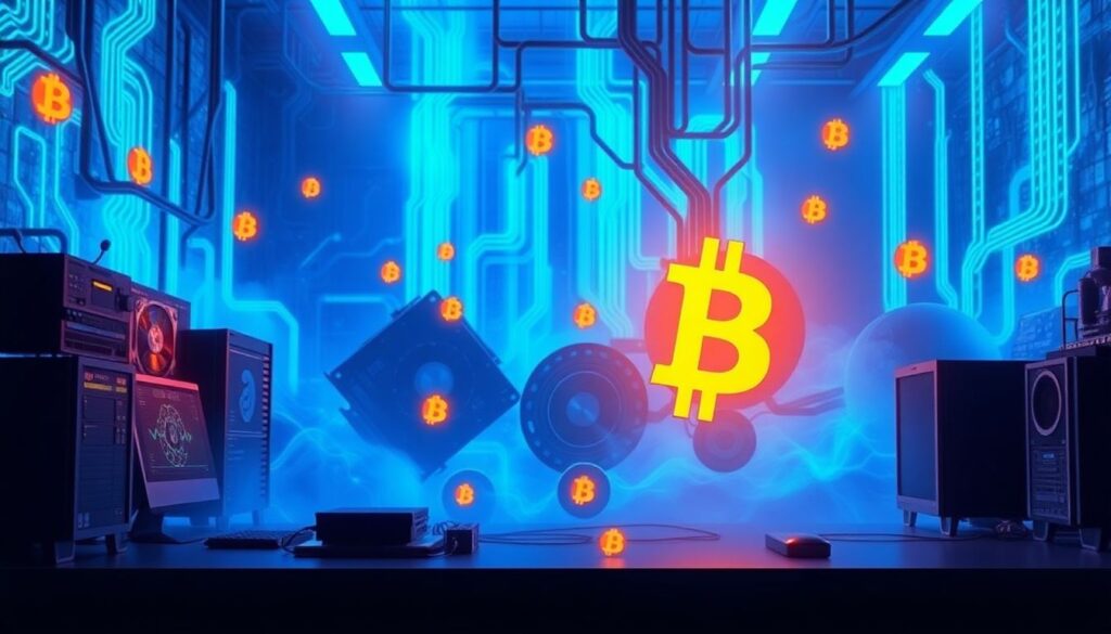 Домашний майнинг vs. облачный майнинг: что выбрать - иллюстрация