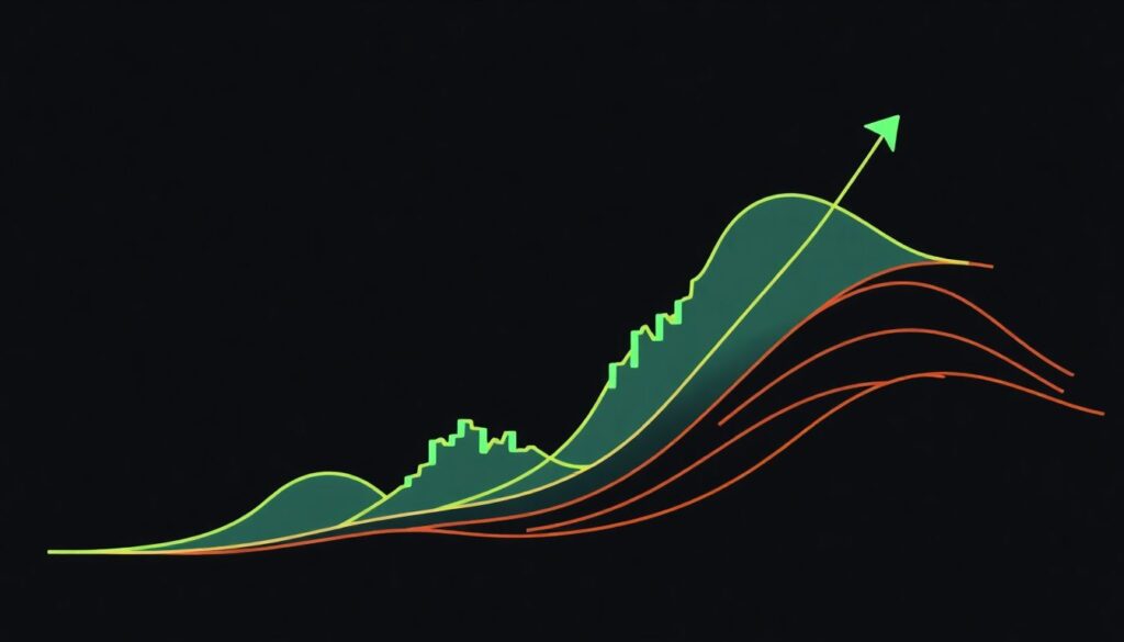 Волновой анализ Эллиотта в крипто-трейдинге - иллюстрация