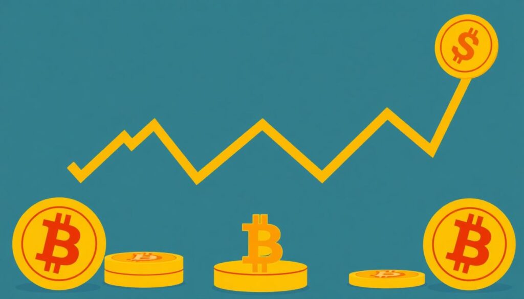 Как экономические кризисы влияют на цену биткоина - иллюстрация