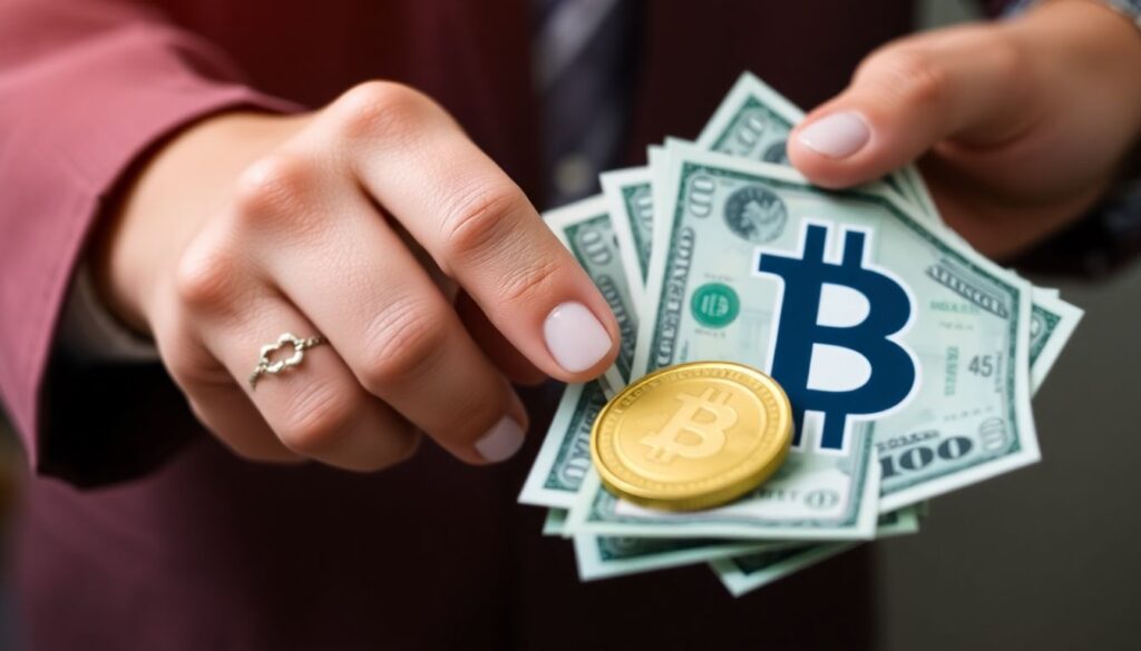 Как безопасно продать криптовалюту за наличные - иллюстрация