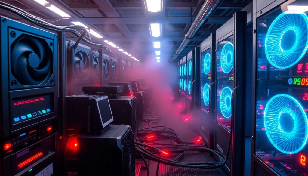 Как выбрать охлаждение для майнинг-фермы - иллюстрация