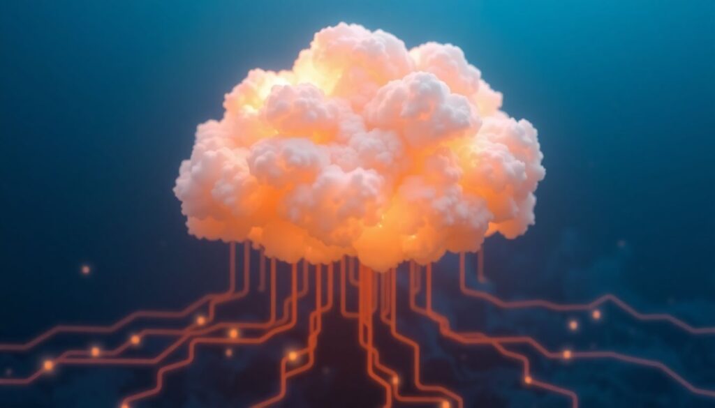 Что такое децентрализованное облако - иллюстрация