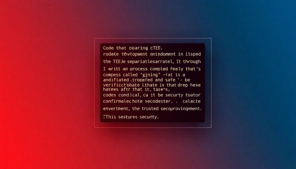 Что такое Trusted Execution Environments (TEEs) - иллюстрация