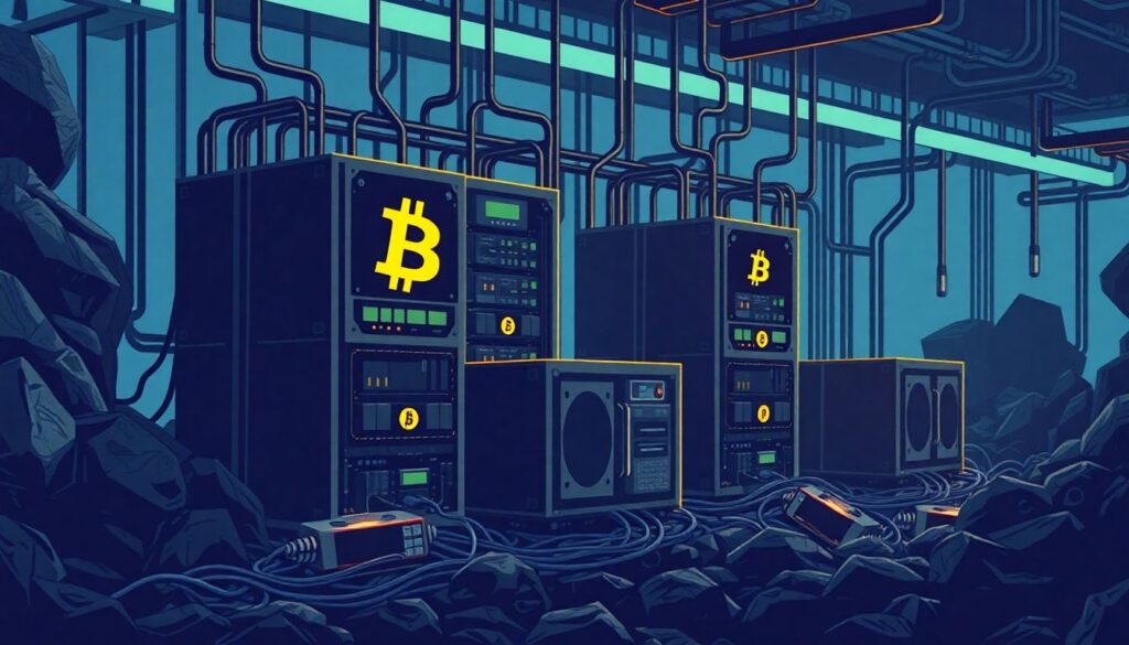 Влияние халвинга на майнеров - иллюстрация