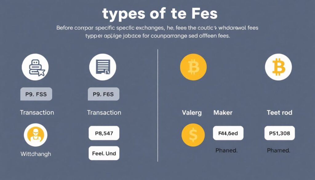 Сравнение комиссий на разных криптобиржах - иллюстрация