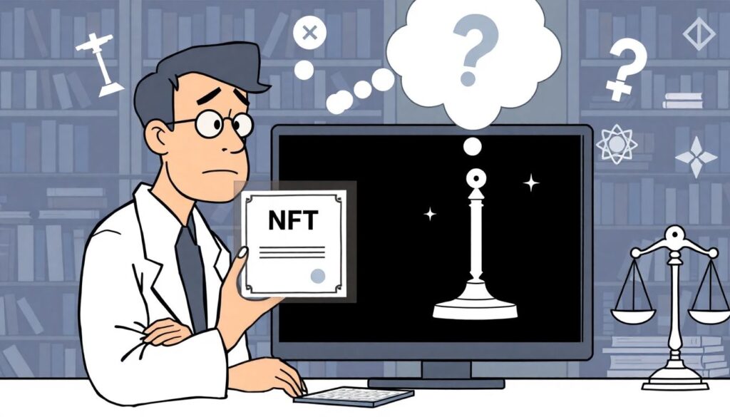 NFT и научные исследования - иллюстрация