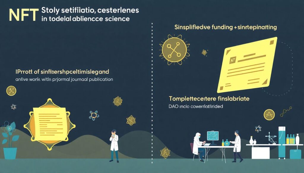 NFT и научные исследования - иллюстрация