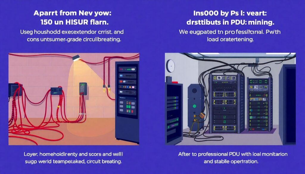 Как выбрать PDU (блок распределения питания) для майнинг-фермы - иллюстрация