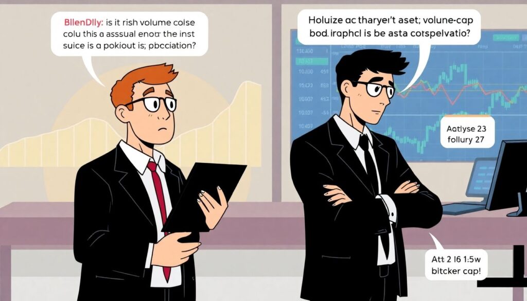 Как анализировать рыночную капитализацию и объем торгов - иллюстрация