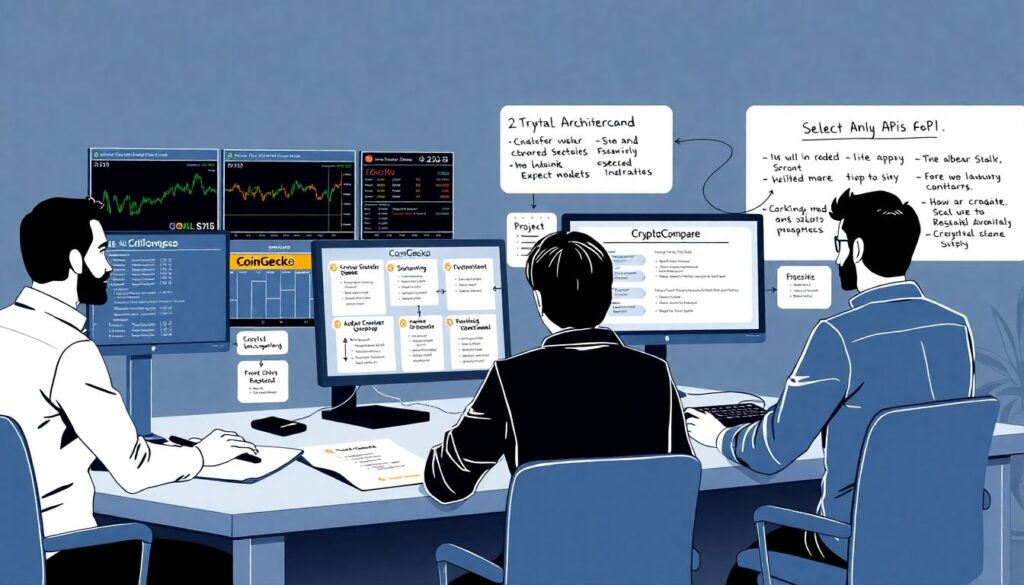 Обзор лучших крипто-API для разработчиков - иллюстрация