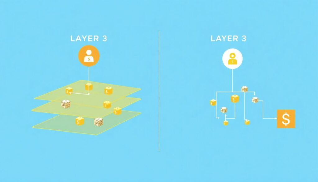 Что такое Layer 3 в архитектуре блокчейна - иллюстрация
