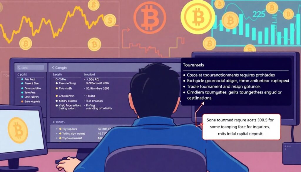 Как заработать на торговых турнирах на биржах - иллюстрация