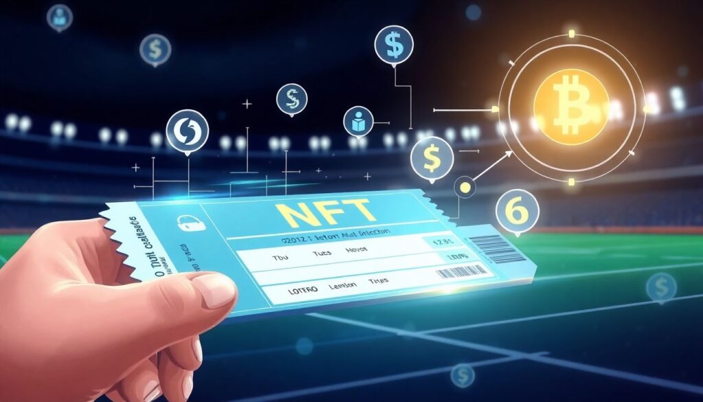 NFT и спортивные ставки - иллюстрация