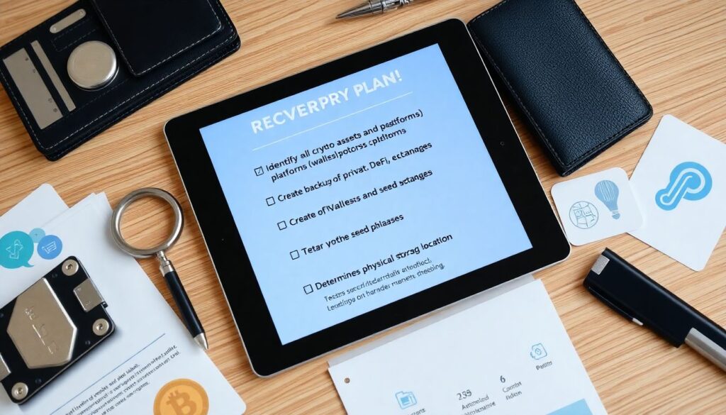 Как создать план восстановления доступа к крипто-активам - иллюстрация