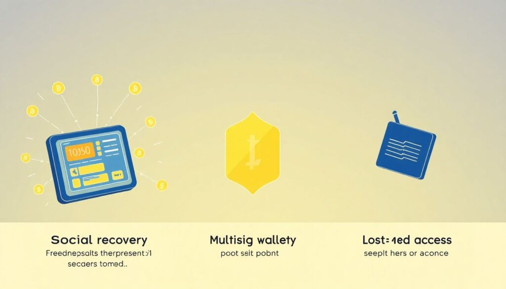 Что такое социальное восстановление кошелька - иллюстрация