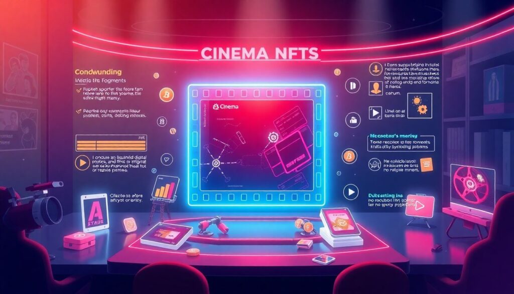 NFT и индустрия кино - иллюстрация