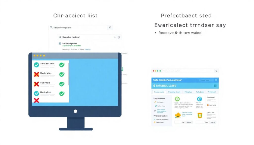Как безопасно использовать публичные блокчейн-эксплореры - иллюстрация