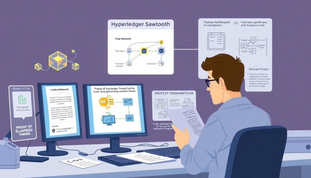 Что такое Proof of Elapsed Time - иллюстрация
