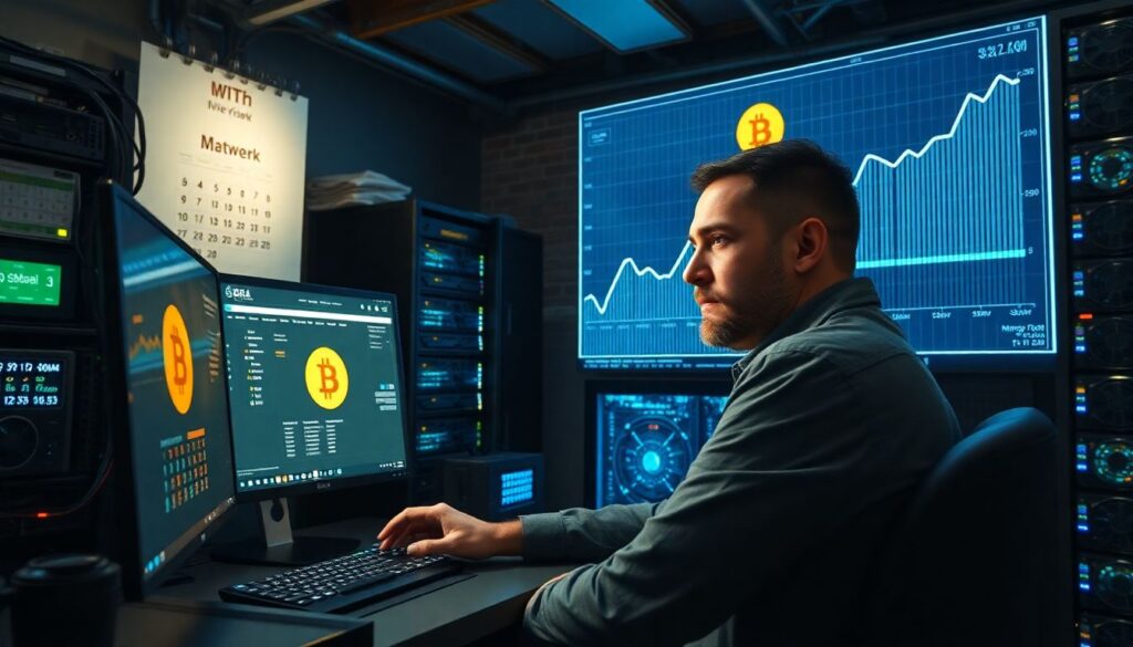 Как анализировать сложность сети для прогнозирования действий майнеров - иллюстрация