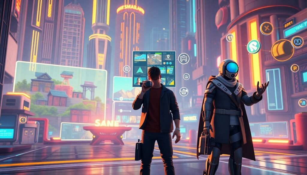 Как заработать на создании игр в метавселенных The Sandbox и Decentraland - иллюстрация