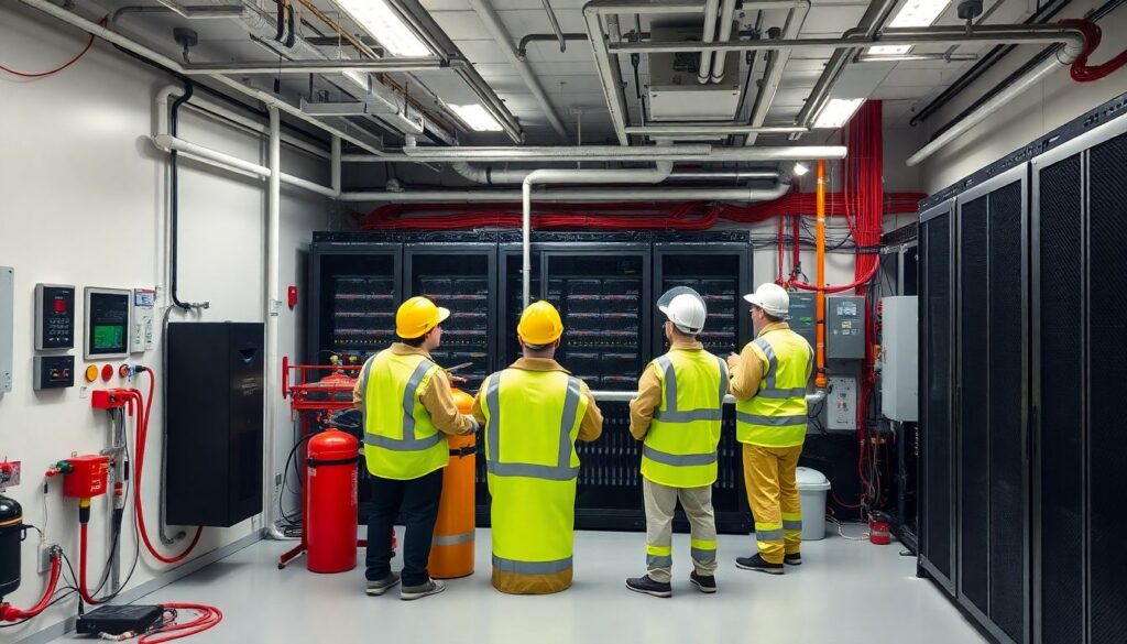 Как выбрать систему пожаротушения для майнинг-помещения - иллюстрация