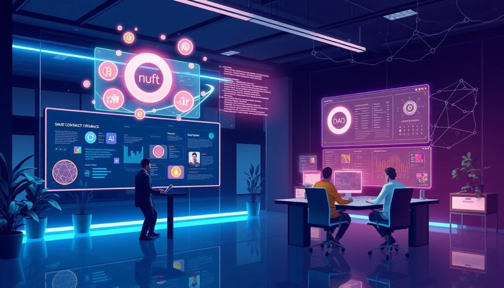 NFT и голосование в DAO - иллюстрация