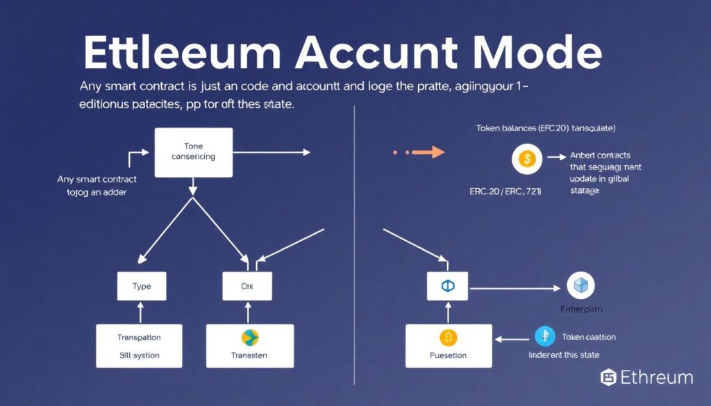 Что такое акаунтная модель в Ethereum - иллюстрация