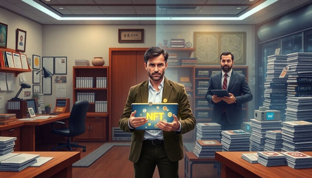 NFT и страхование - иллюстрация