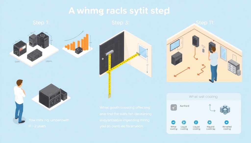 Как выбрать стеллаж для майнинг-фермы - иллюстрация